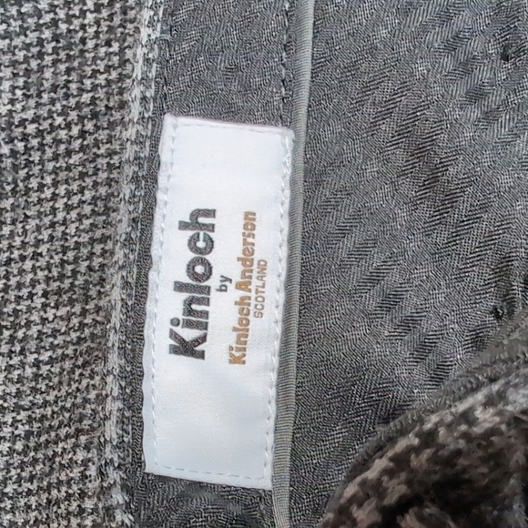 Kinloch Anderson Scotland Tweed Houndstooth Herringbone Dress Pants Lot of 3 - Picture 4 of 13